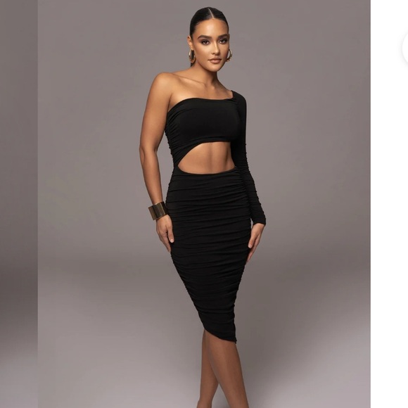 JLUXLABEL Dresses & Skirts - NOIR LIGHT UP THE NIGHT DRESS